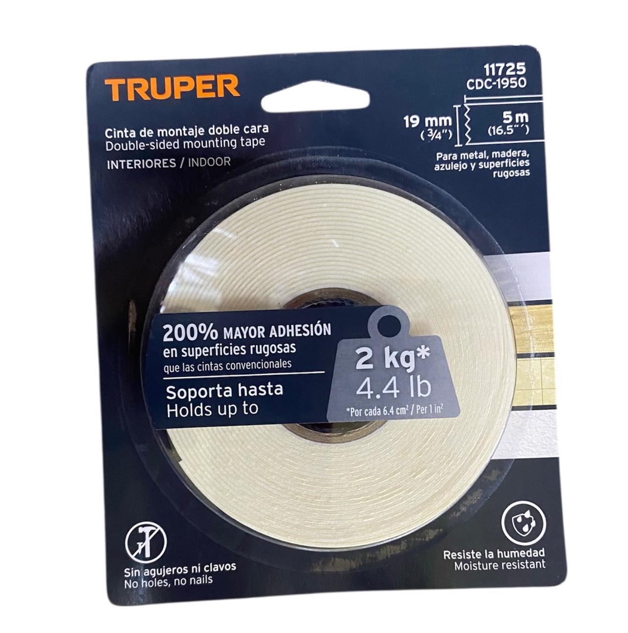 Cinta Doble Cara Truper